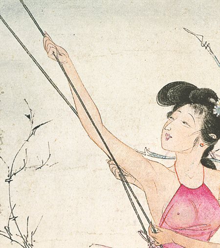 平坝县-胡也佛的仕女画和最知名的金瓶梅秘戏图